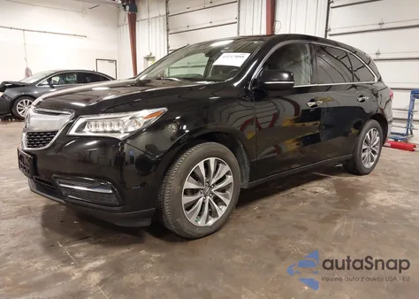 2016 Acura Mdx Technology Acurawatch Plus Packages/Technology Package z USA, uszkodzony, nr VIN 5FRYD4H47GB060308